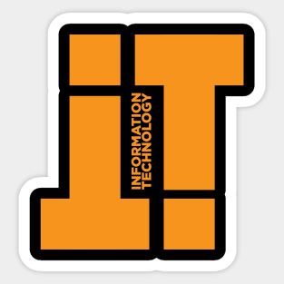 IT - Information Technology Sticker